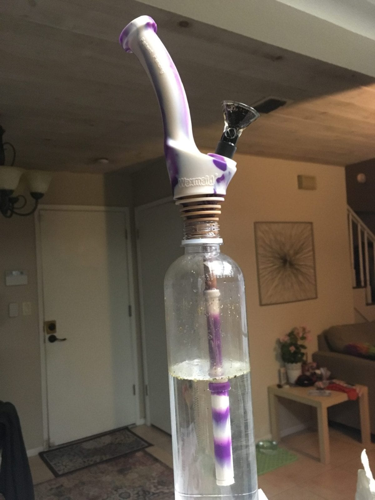 how to make a bong or how to make a water bottle bong
