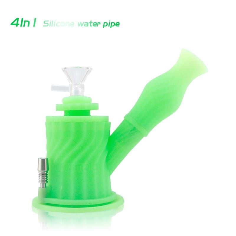Waxmaid 4 in 1 Silicone Water Pipe